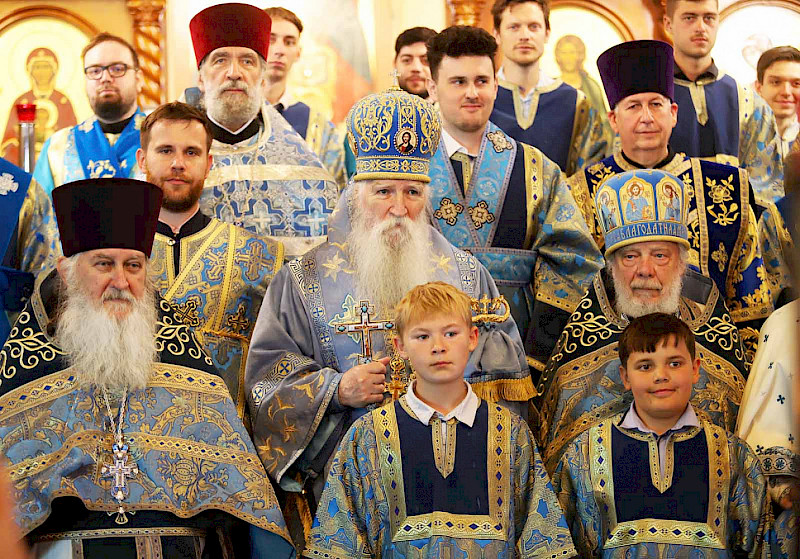 Престольный праздник в Покровском храме в Сиднее
