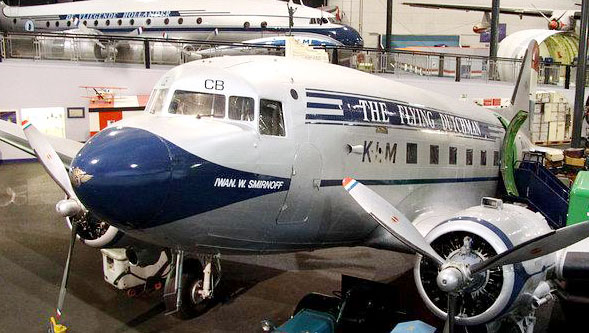 Самолет Iwan Smirnoff в голландском музее авиации