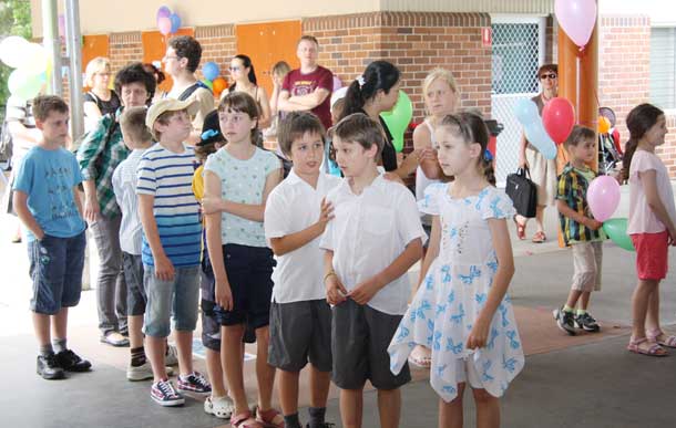 Открытие школы в Хорнсби, Австралия 2011
