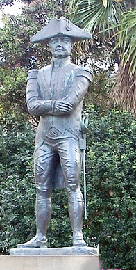 Памятник капитану Блай в Сиднее