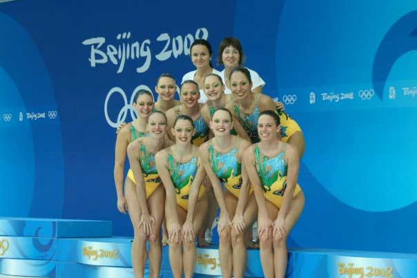 Австралийская сборная на Олимпиаде в Китае