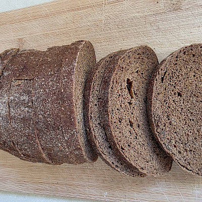 Настоящий ржаной хлеб