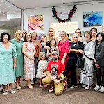 Рождественская выставка в Русском клубе