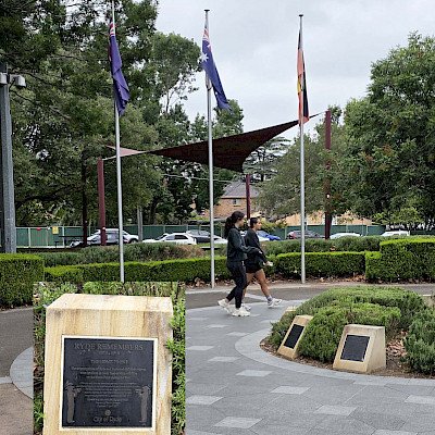 В парке АНЗАК